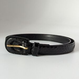 Genuine Snake Skin Belt